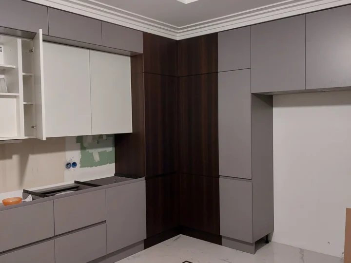 Угловая Кухня, МДФ Матовая Эмаль и Пленка ПВХ - фото 5